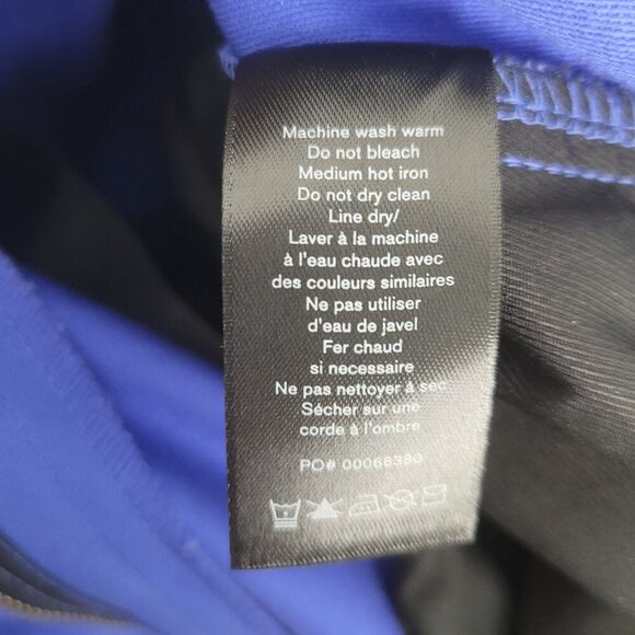 Rag & Bone Sands Cotton Twill Cargo Pants High Waist Bright Blue Size 8 NWT - Picture 12 of 13